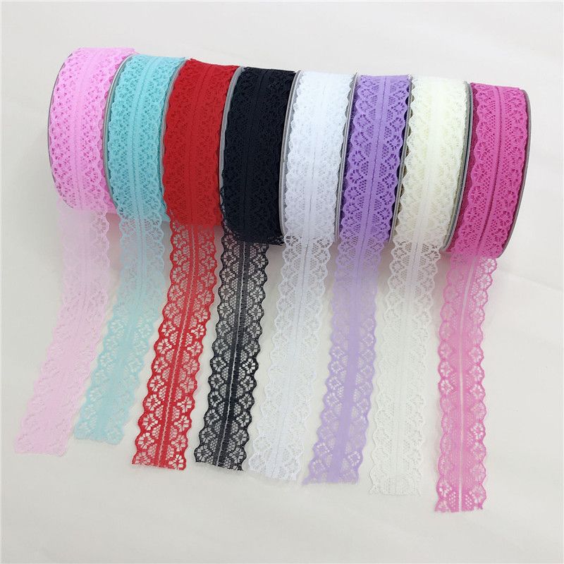 Spot elastic DIY bowknot lace lace wrap bouquet socks gloves clothing accessories wholesale thumbnail