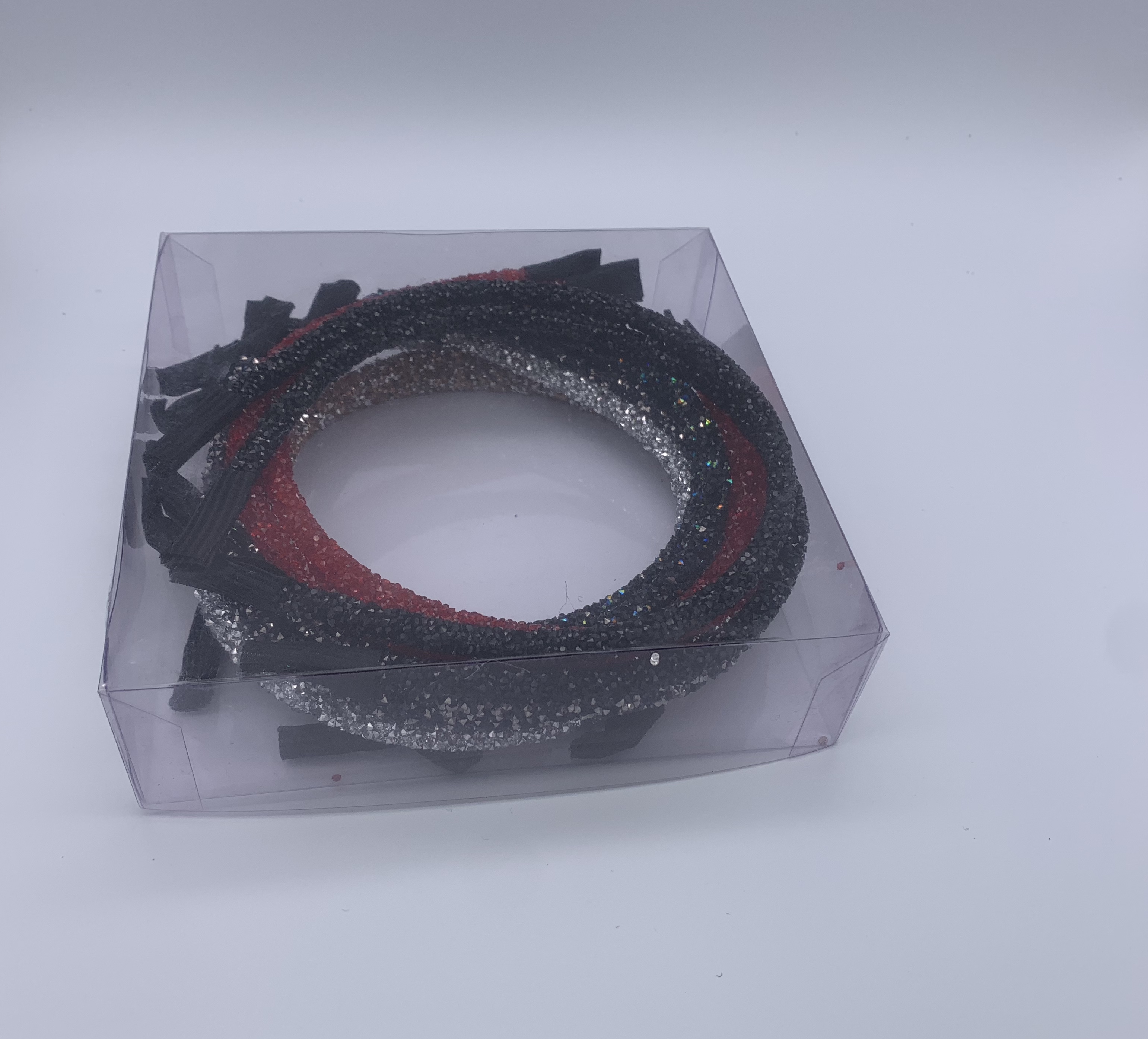 厂家直销韩版新款发饰批发镶钻简约U型发箍 头扣饰品详情图3