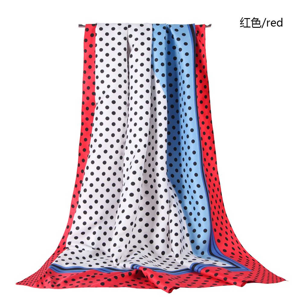 New Printed Twill Double Patch Scarf Spring And Autumn Cross-Border Supply Polyester Scarf In Stock undefined