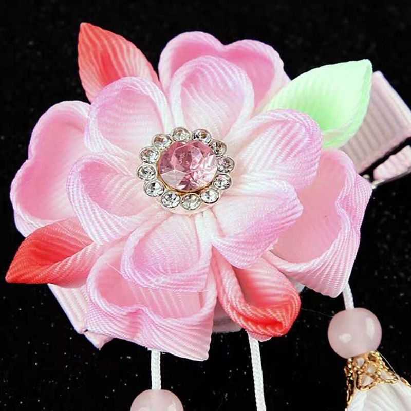 3.8cm new imported digital dot print rib belt thickening high density manual DIY heirloom accessories thumbnail