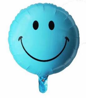 18 Inch Round Smiley Aluminum Film Balloon Festival Party Supplies Manufacturers Wholesale undefined