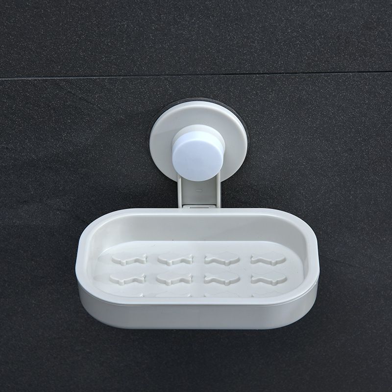 Direct-sale bathroom suction cups, soap boxes, large soap boxes, draining creative storage racks, wall-mounted bathroom soap trays for washing and rinsing details Picture