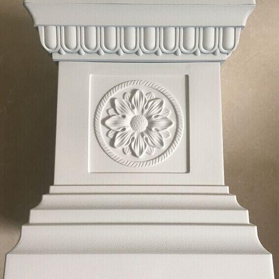 Japanese style removal and installation of Roman Columns thumbnail