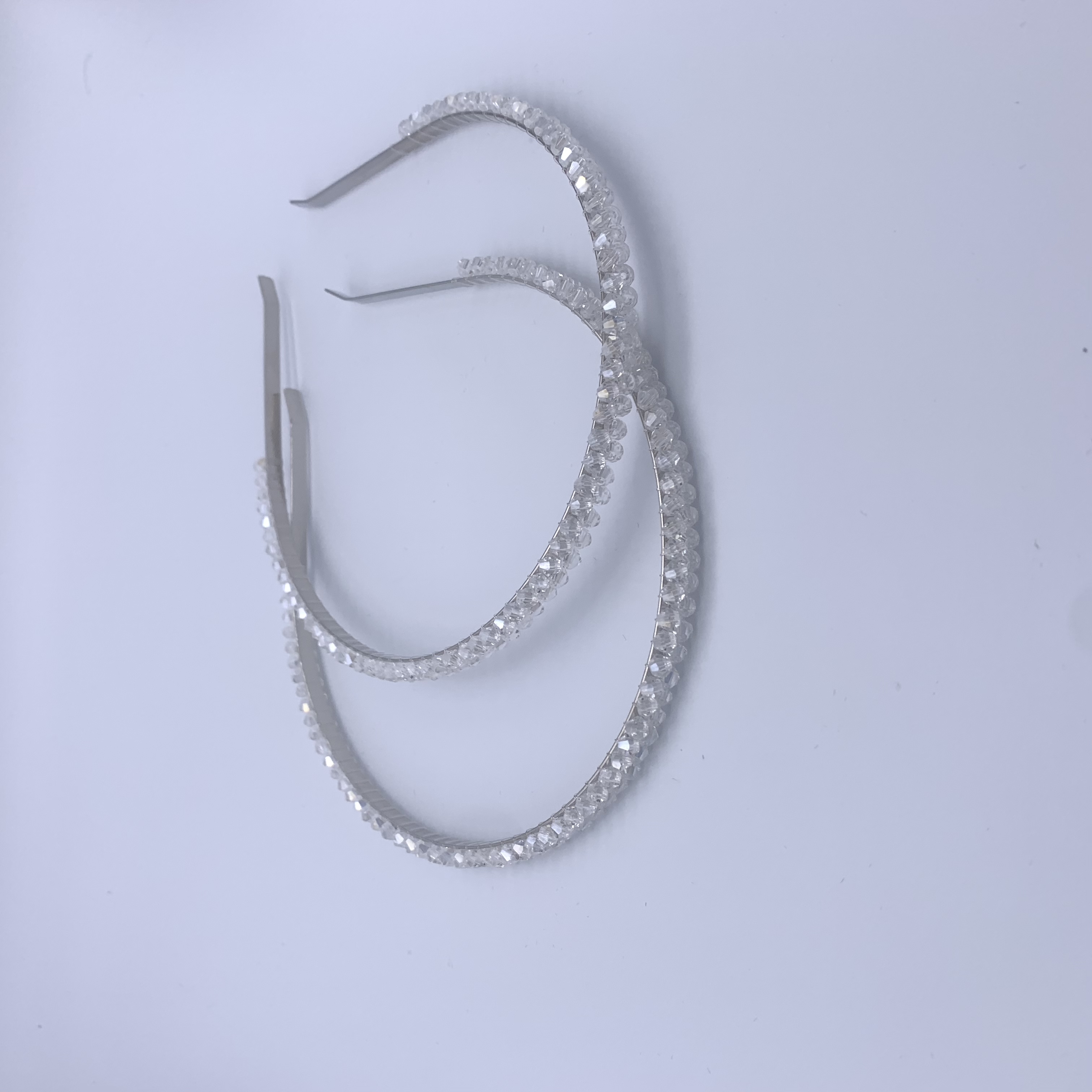 热销韩版头扣水晶发箍带齿防滑洗脸发夹女士头箍百搭网红波浪简约详情图4