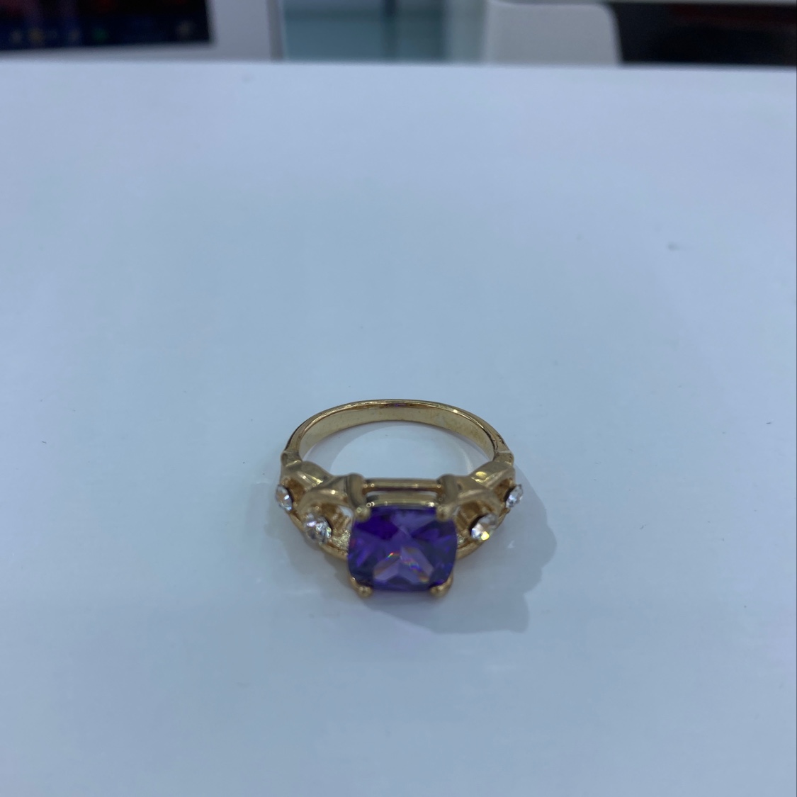 Zircon wedding ring 5