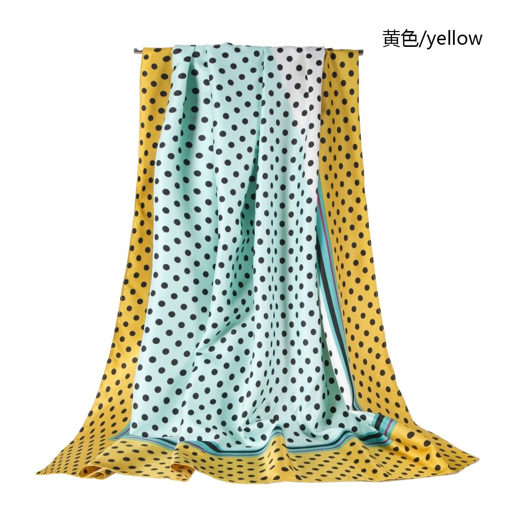 New Printed Twill Double Patch Scarf Spring And Autumn Cross-Border Supply Polyester Scarf In Stock undefined