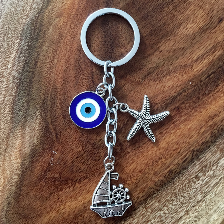 EvilEye blue Eye keychains, Greek and Turkish travel souvenirs, are selling well on AliExpress and Amazon pic 3