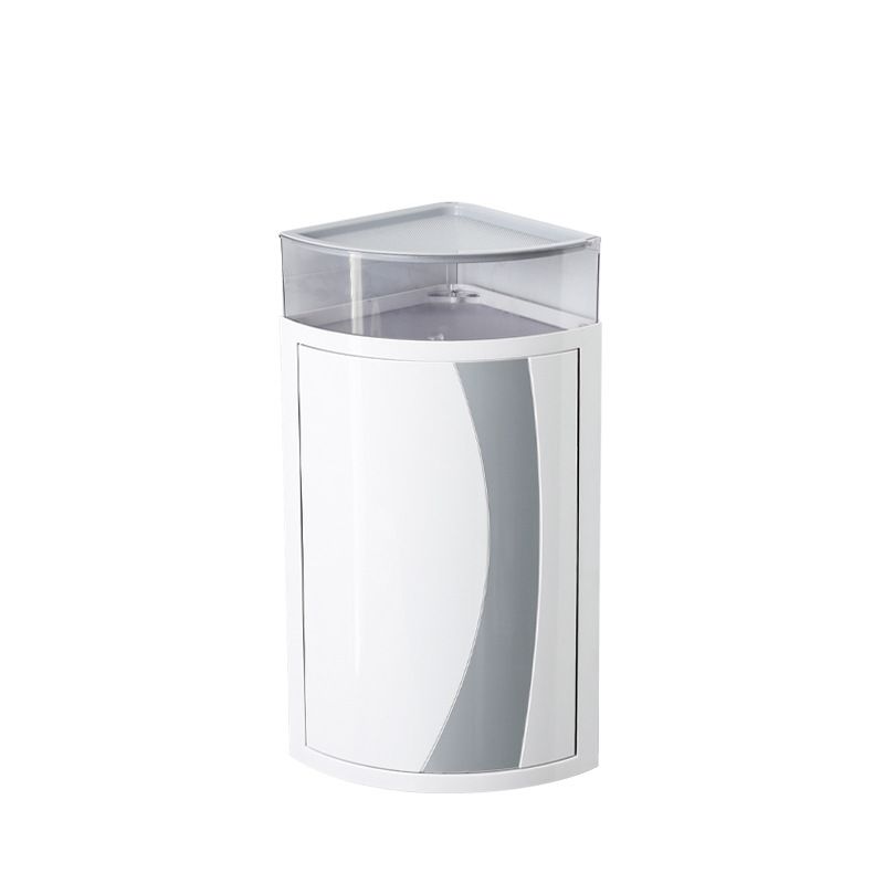 Direct sales bathroom rotating triangular bathroom storage rack, cosmetic storage box, non-drilling washbasin storage rack, ABS material Item Picture