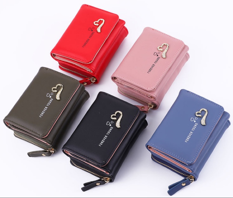 Ladies small three fold bag + card bag thumbnail