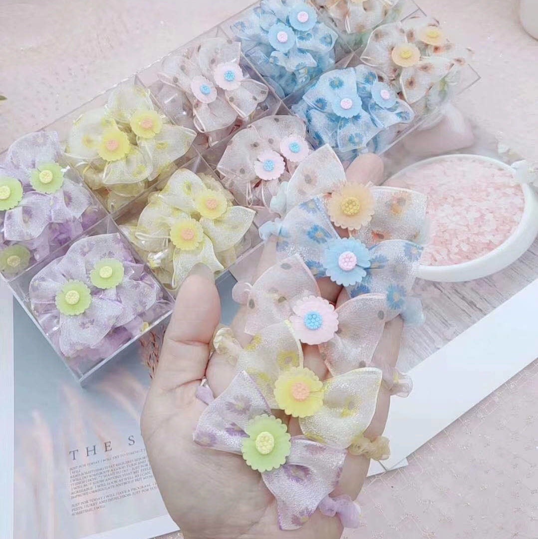 皮筋发圈发绳头绳儿童扎头发绑头发网红同款皮筋细节图