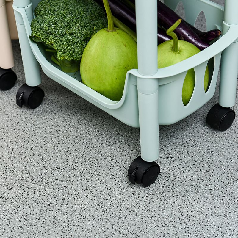 Four-layer storage rack, four-layer miscellaneous rack, direct sales kitchen storage rack, floor-standing multi-layer fruit and vegetable rack, condiment supplies, vegetable basket, and basket storage wonder Specification drawing