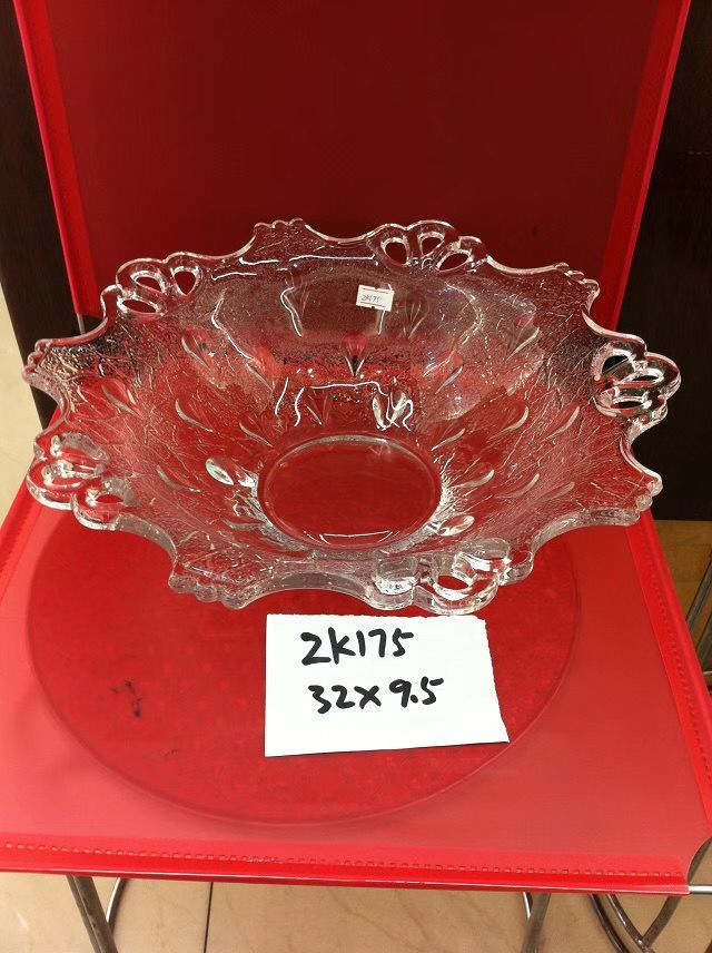 Large flower-shaped fruit plate home decoration item 175