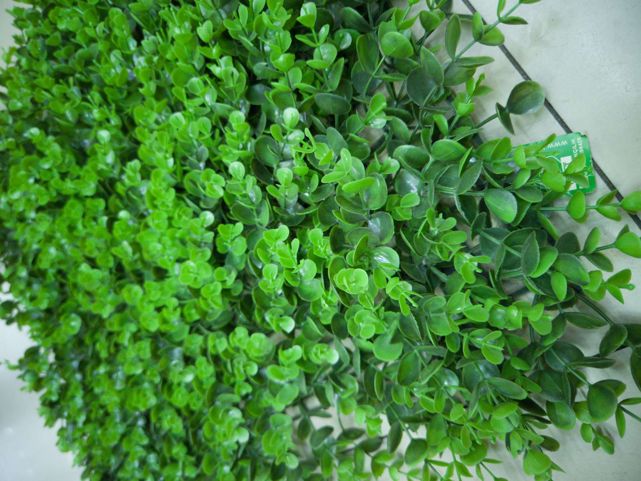 Artificial plant wall, green plant wall, plant wall, decorative wall, flower wall, background wall, interior decoration, balcony, storefront decoration, high-quality artificial grass 06 Specification image