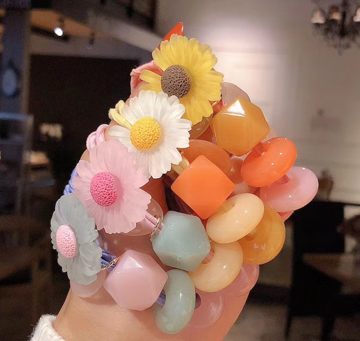 Daisy jelly rubber band thumbnail