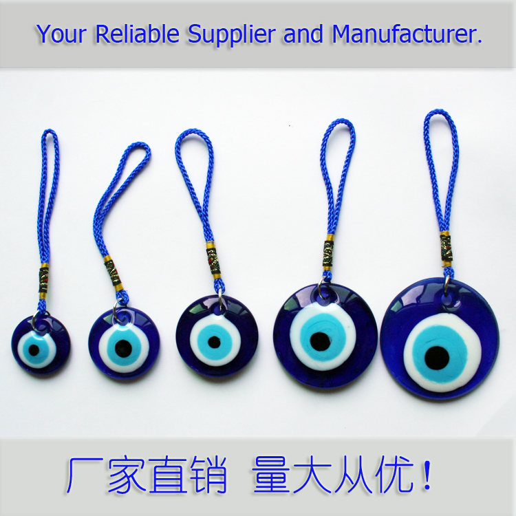 Siyao Accessories Blue Eyes with Rope Pendants, key chains, Devil's Eye Accessories wholesale, Yiwu origin, factory direct sales, Evil Eye pic 8
