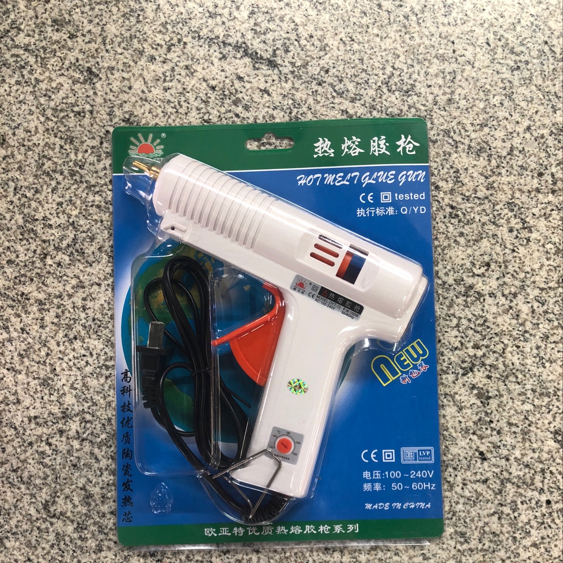 OYT-13 100W 多功率调节白色大胶枪 手工DIY工具胶枪产品图