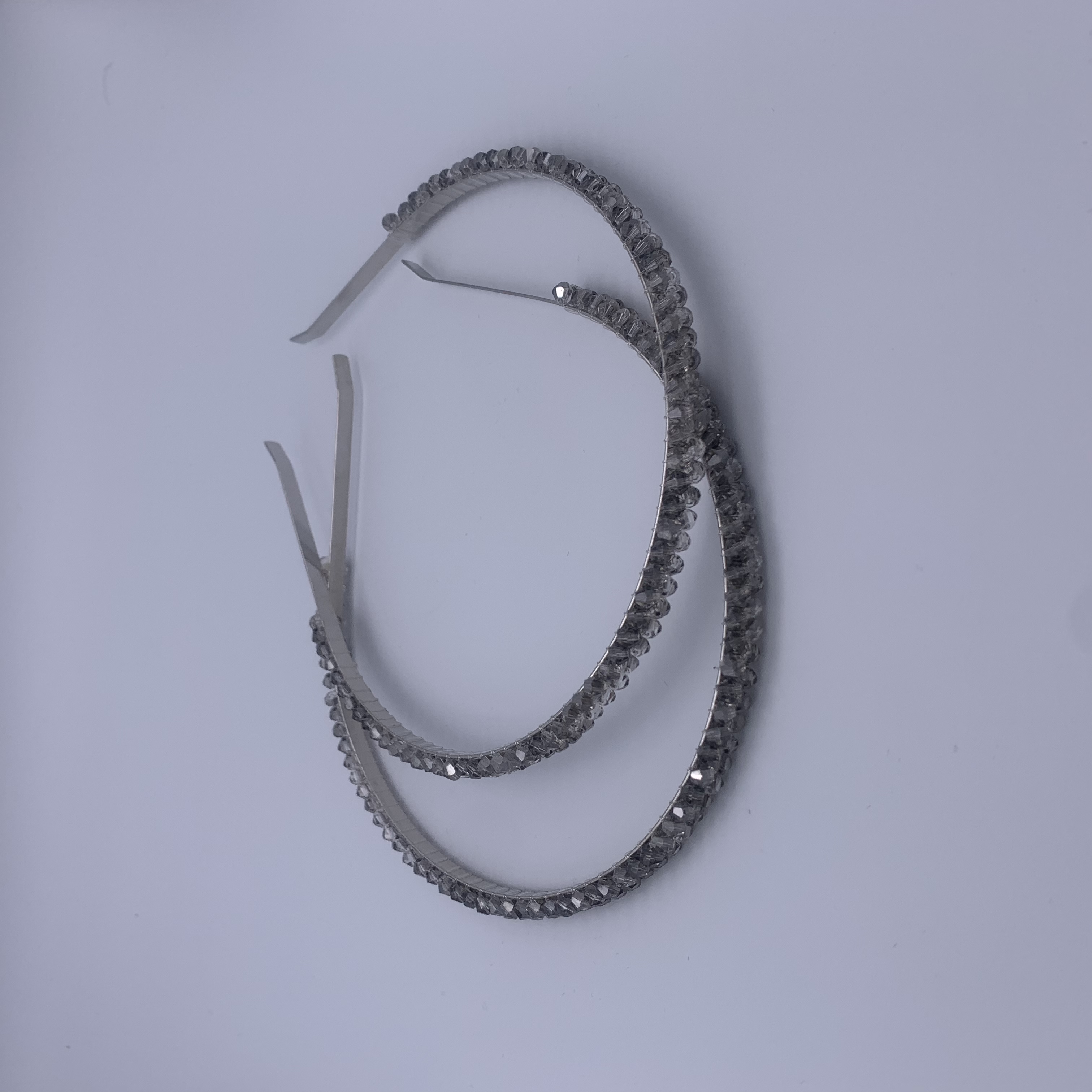 热销韩版头扣水晶发箍带齿防滑洗脸发夹女士头箍百搭网红波浪简约详情图3