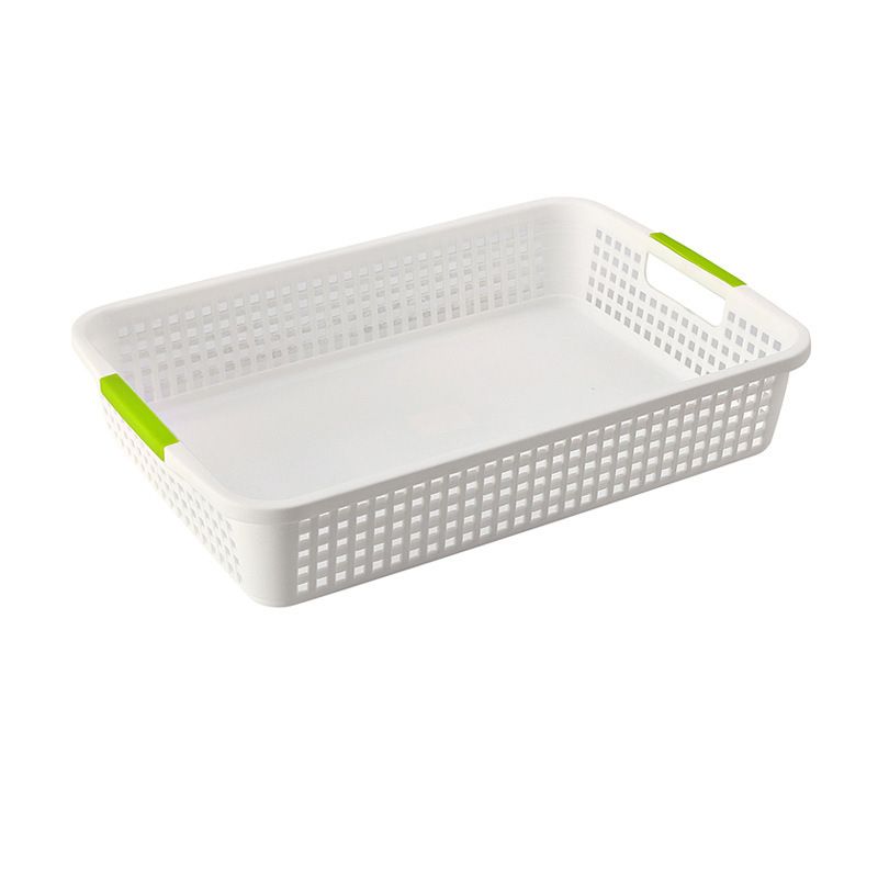 Direct sales rectangular plastic storage baskets, miscellaneous storage frames, desktop snack storage boxes, storage baskets. There are four sizes available in the kitchen: small 3542-A Item Picture