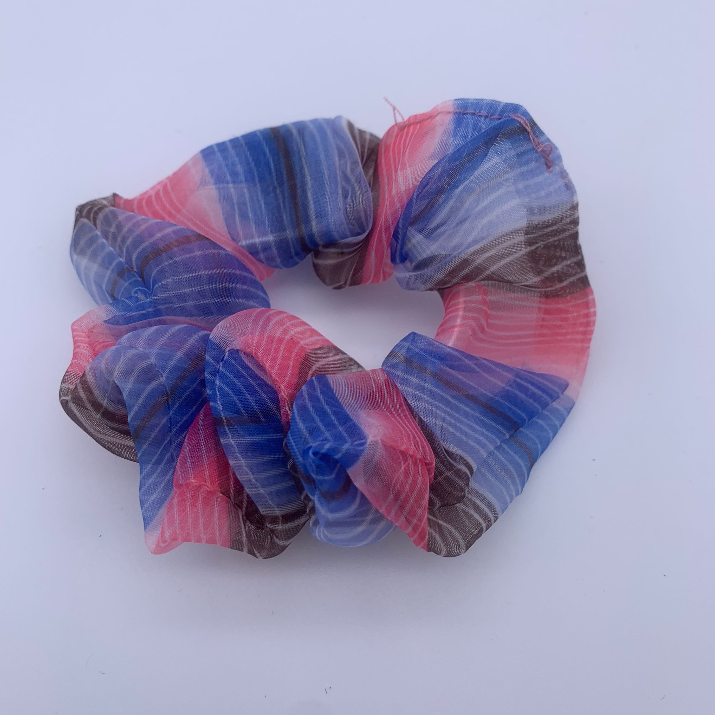 ins热销韩版 网纱点点猪大肠发圈 可爱少女风格皮筋 网红发绳