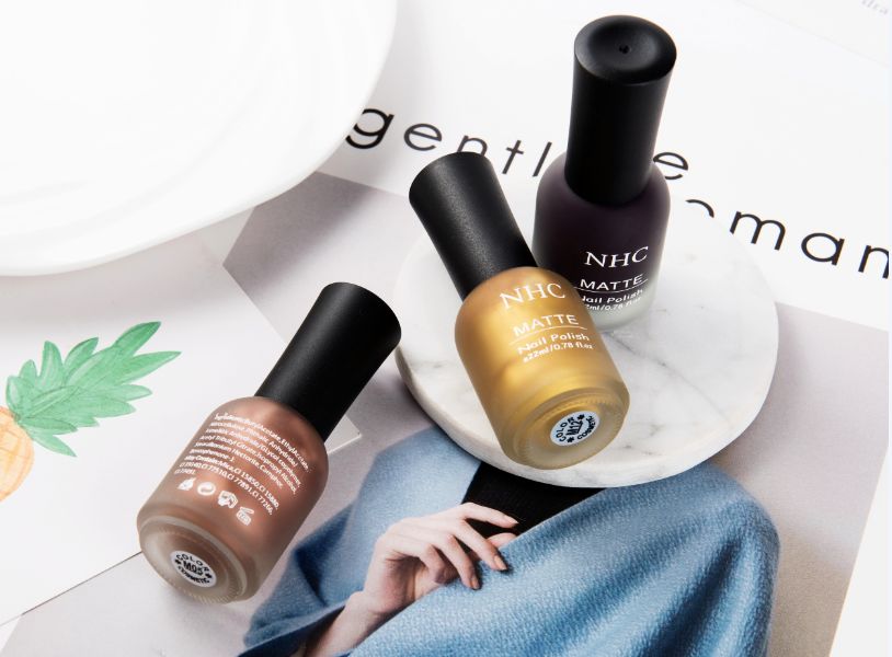 磨砂护甲油💅雾面指甲油哑光网红封层指甲油速干免烤持久