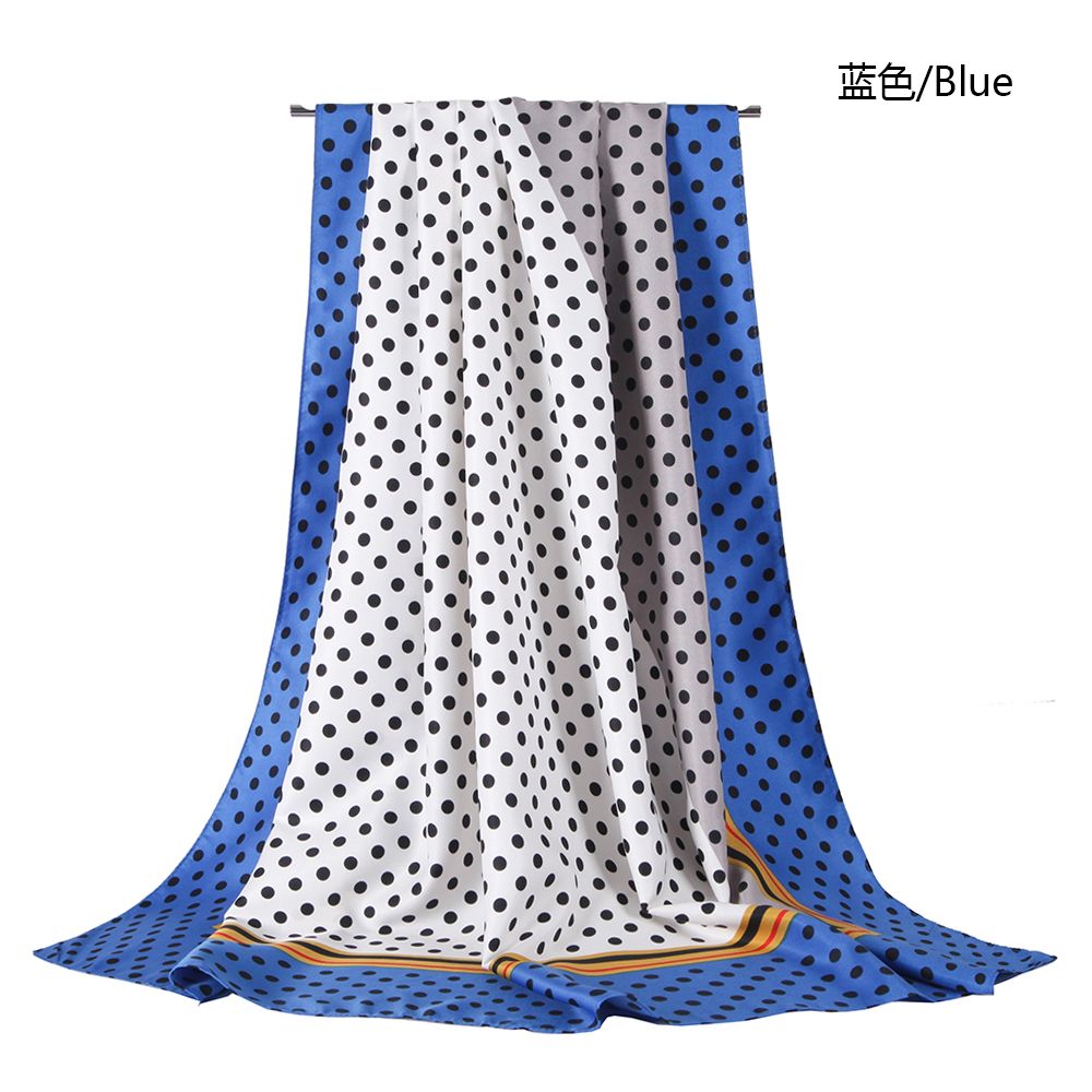 New Printed Twill Double Patch Scarf Spring And Autumn Cross-Border Supply Polyester Scarf In Stock undefined