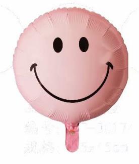 18 Inch Round Smiley Aluminum Film Balloon Festival Party Supplies Manufacturers Wholesale details Picture