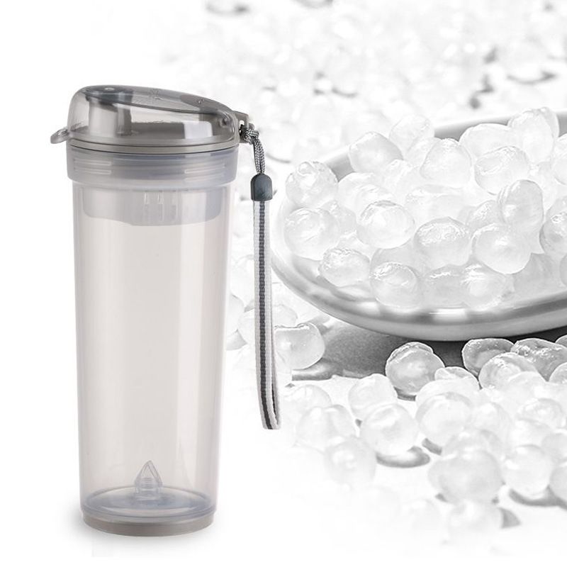 Direct-sale sports plastic water cup 580Ml portable anti-drop cup, fitness cup for male and female students at hand Specification image