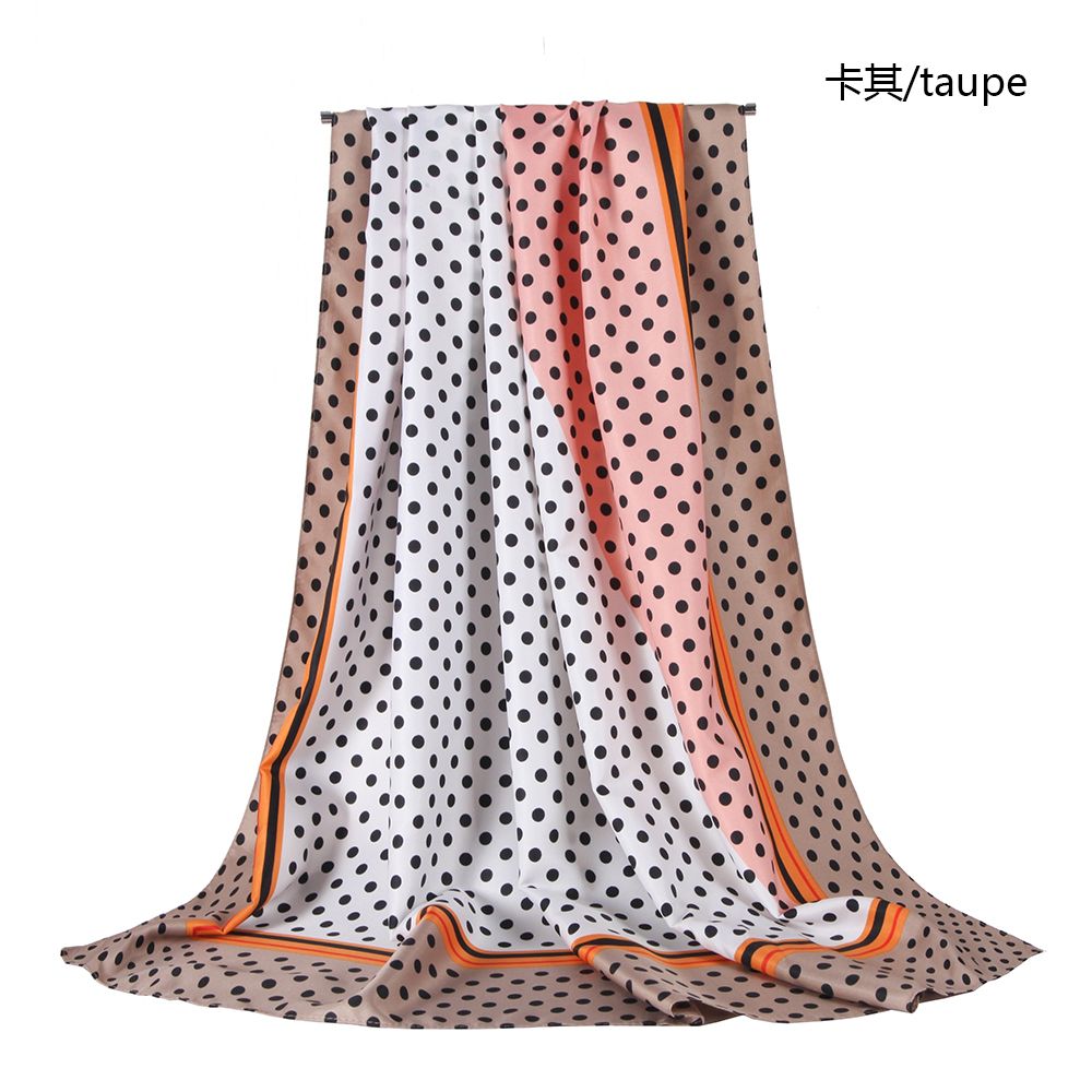 New Printed Twill Double Patch Scarf Spring And Autumn Cross-Border Supply Polyester Scarf In Stock undefined