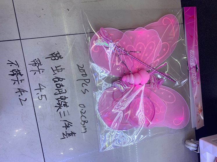 Butterfly Set With Insects