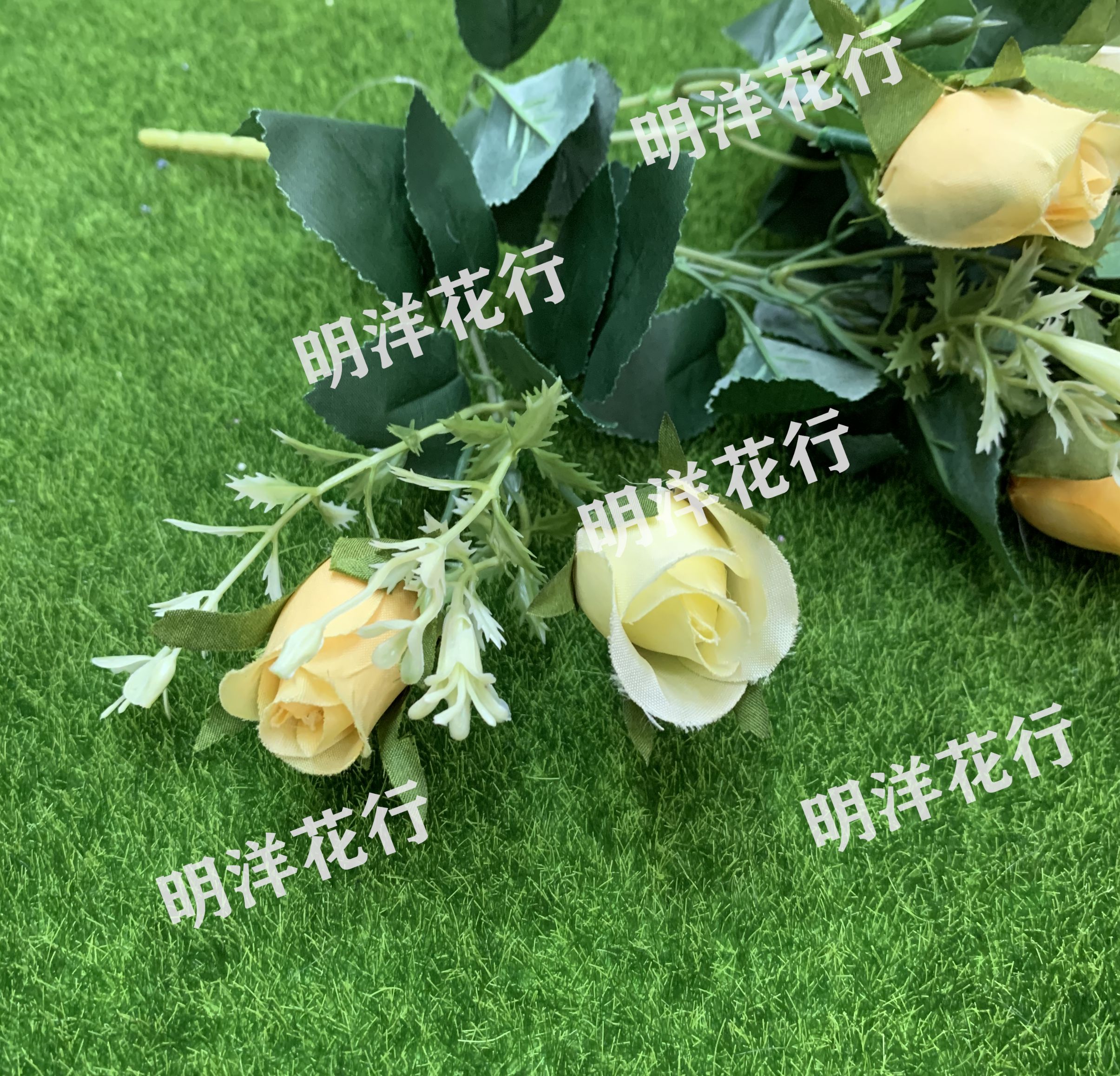 仿真玫瑰花/装束玫瑰花/假玫瑰花细节图