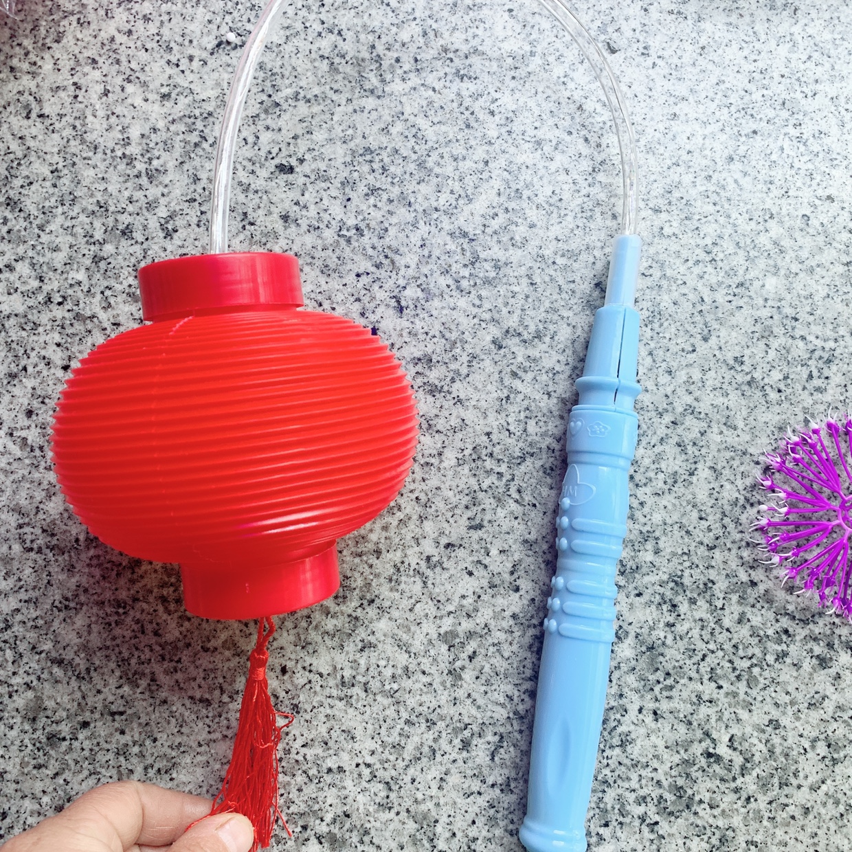 Striped New Lantern details Picture