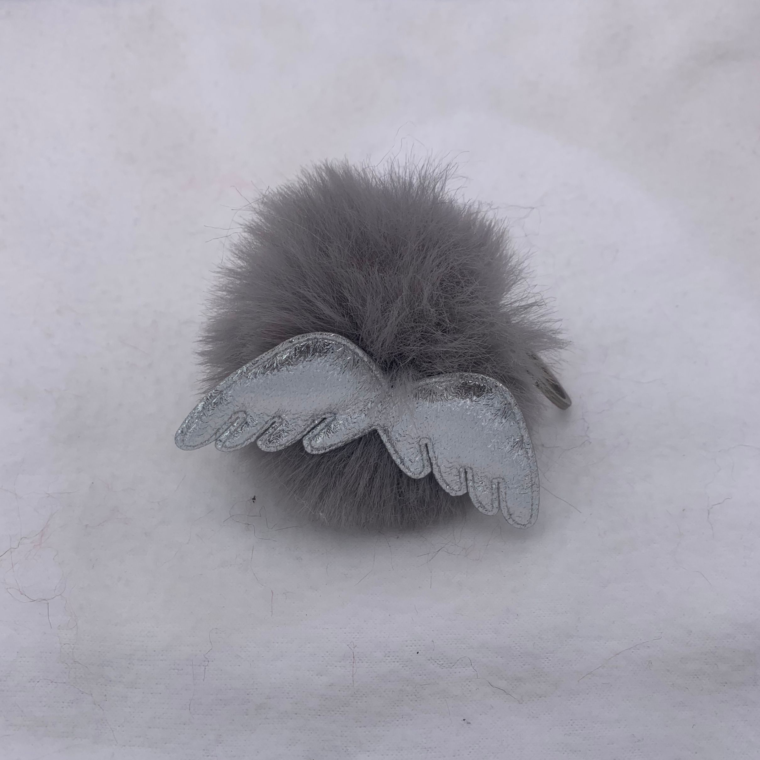 天使翅膀/毛球挂件/小兔毛产品图