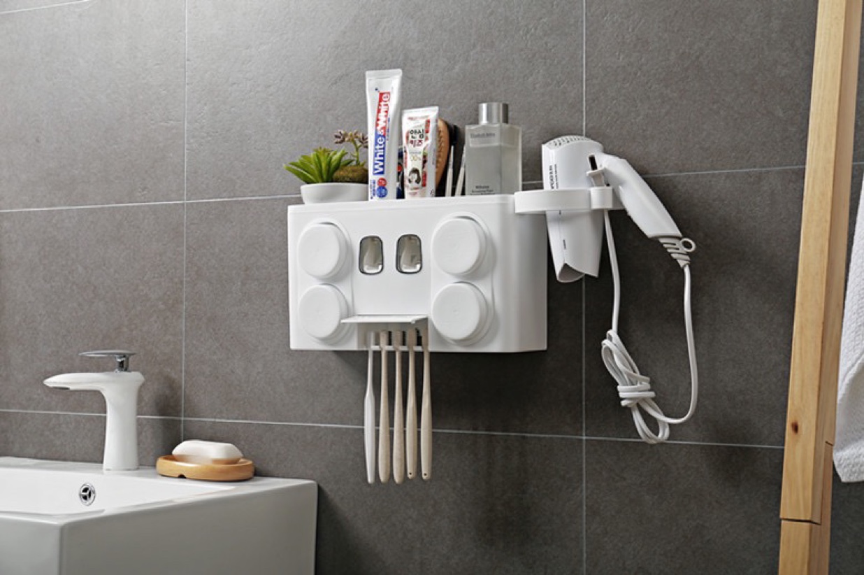 免打钉牙刷架细节图