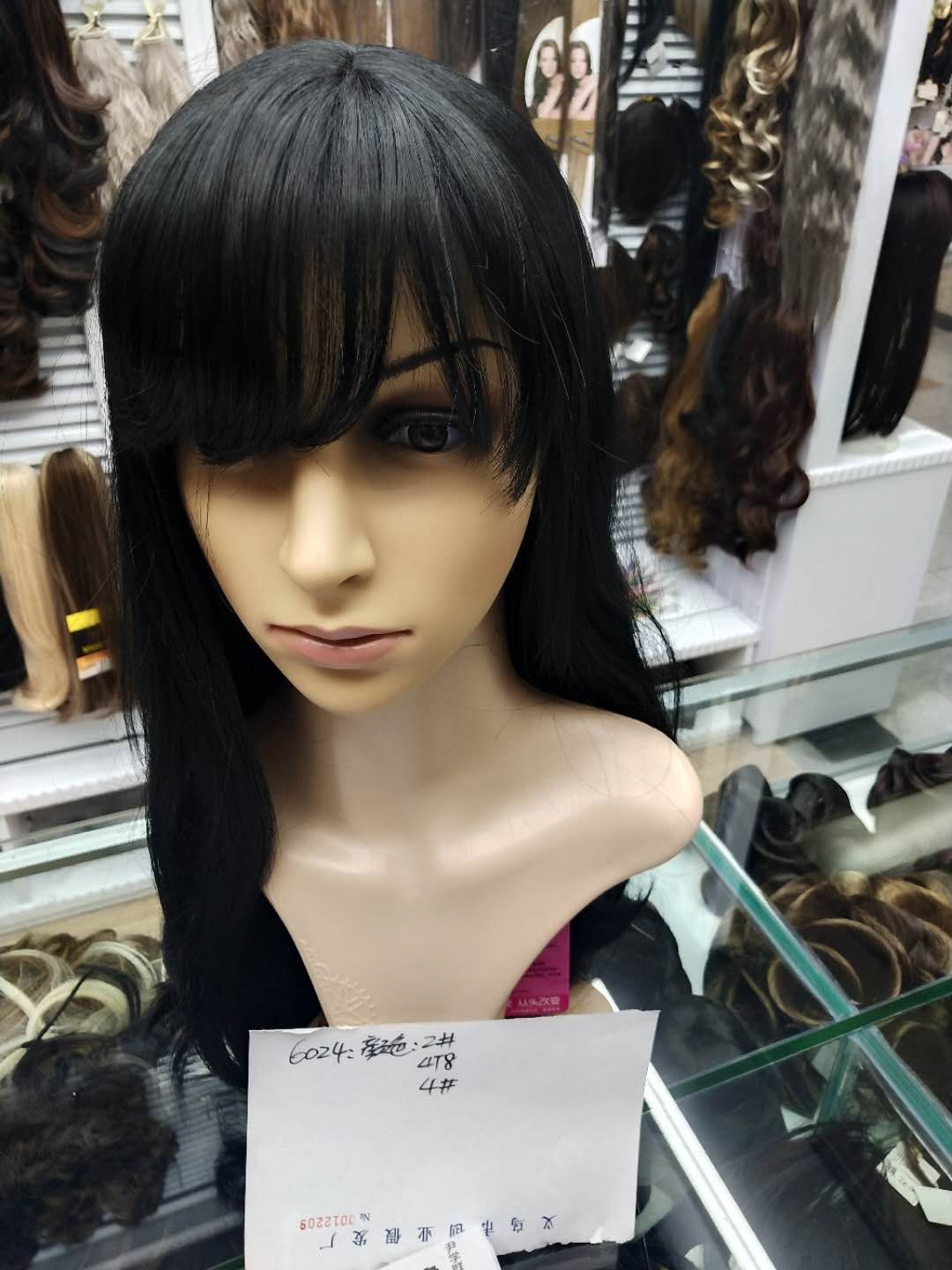 Wig cover, material :PET. Chemical fiber