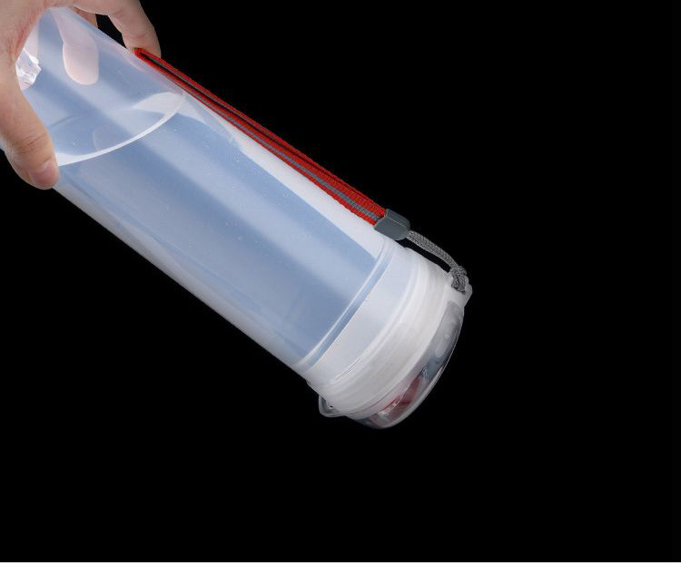 Direct-sale sports plastic water cup 580Ml portable anti-drop cup, fitness cup for male and female students at hand detail image 6