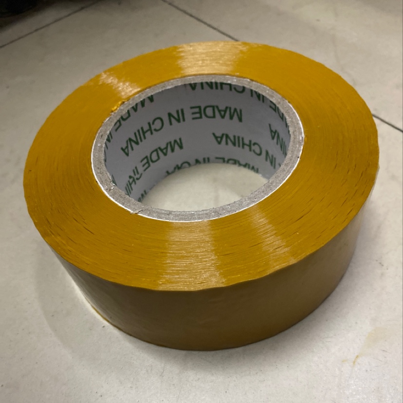 5CM黄色封箱胶带200米