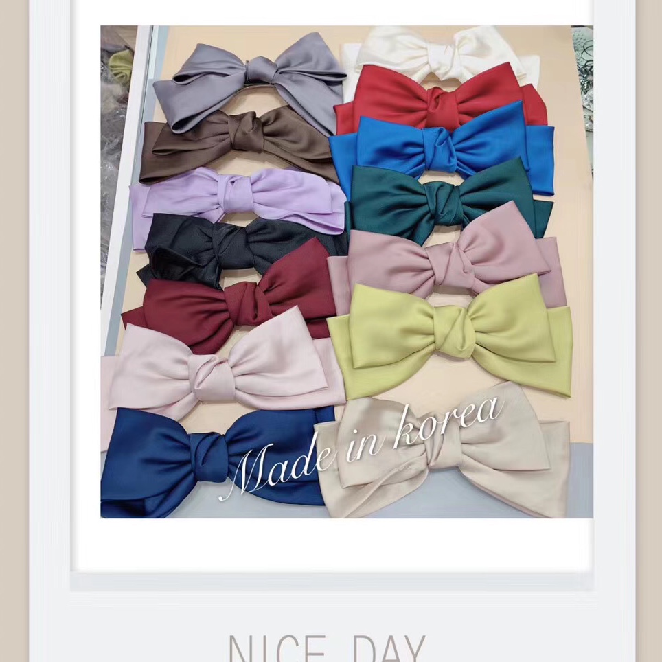 Japanese-style cute girl hair clips, bow hair ties, hair accessories, side clips, Korean hair clips, headwear clips