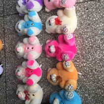 Stuffed toys mixed colors mixed outfit