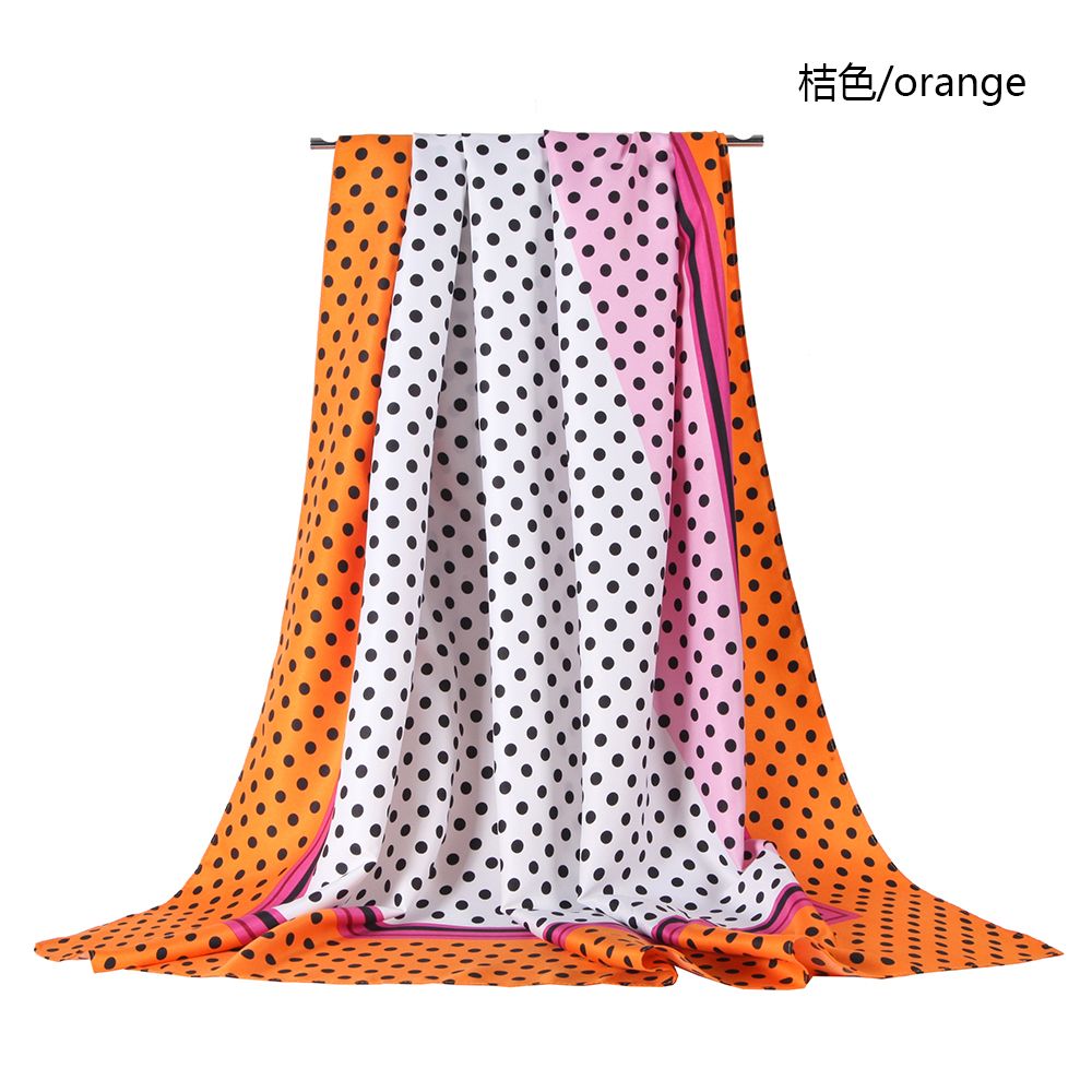New Printed Twill Double Patch Scarf Spring And Autumn Cross-Border Supply Polyester Scarf In Stock undefined