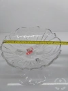 Factory direct sale of engraved glass three-legged fruit platter D59 Application Scenario