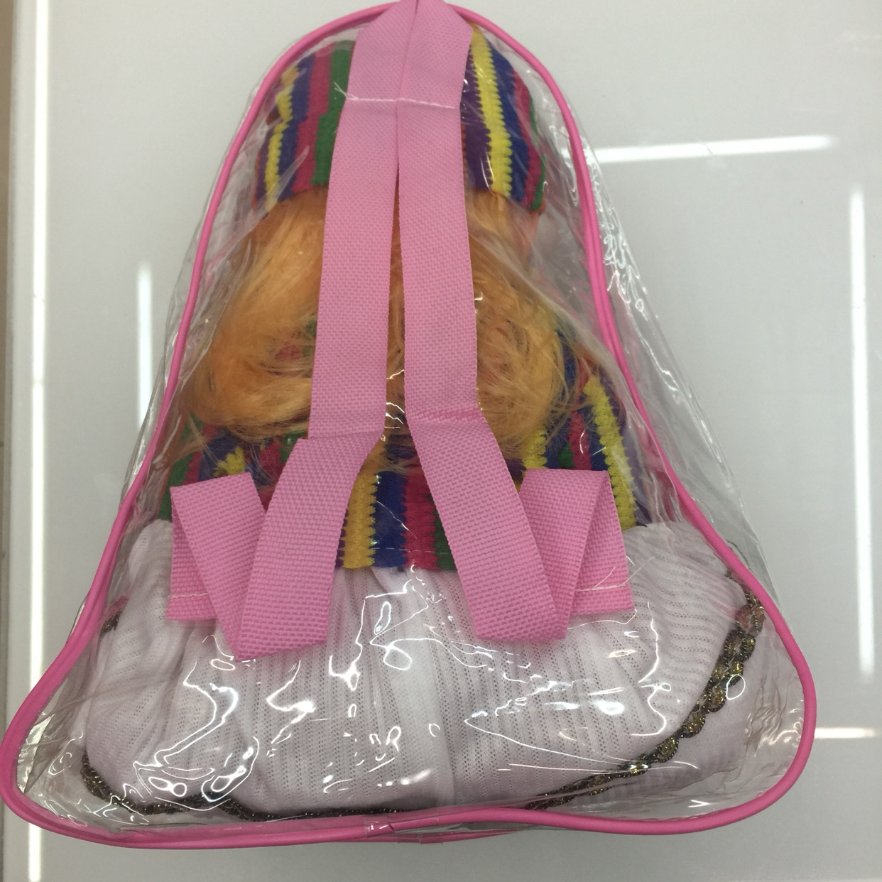 Children's backpack doll details Picture