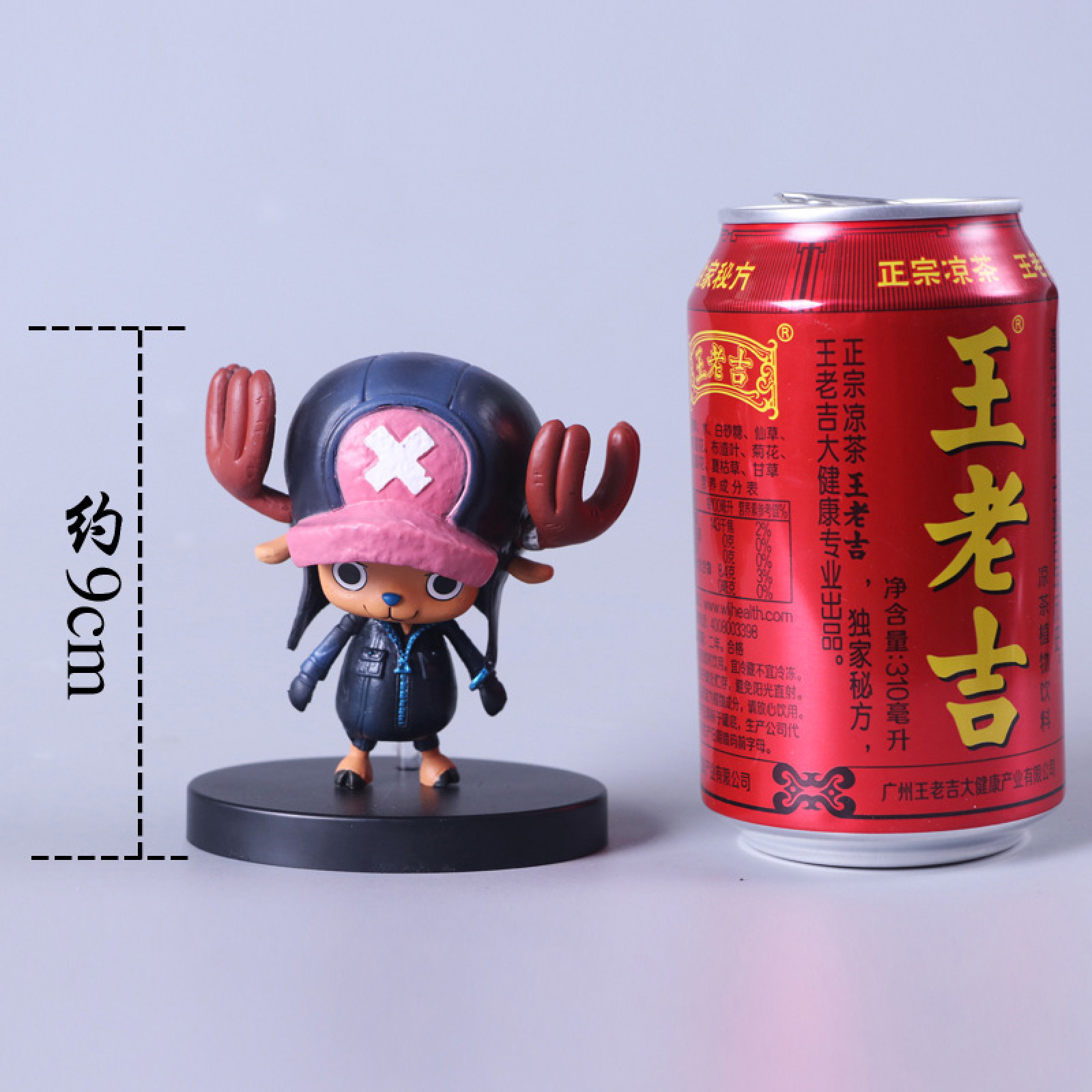 Wholesale of the black version of Chopper from the Golden City One Piece comic doll detail image 1