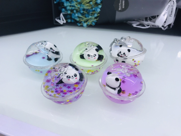 Keyring panda bell accessories thumbnail