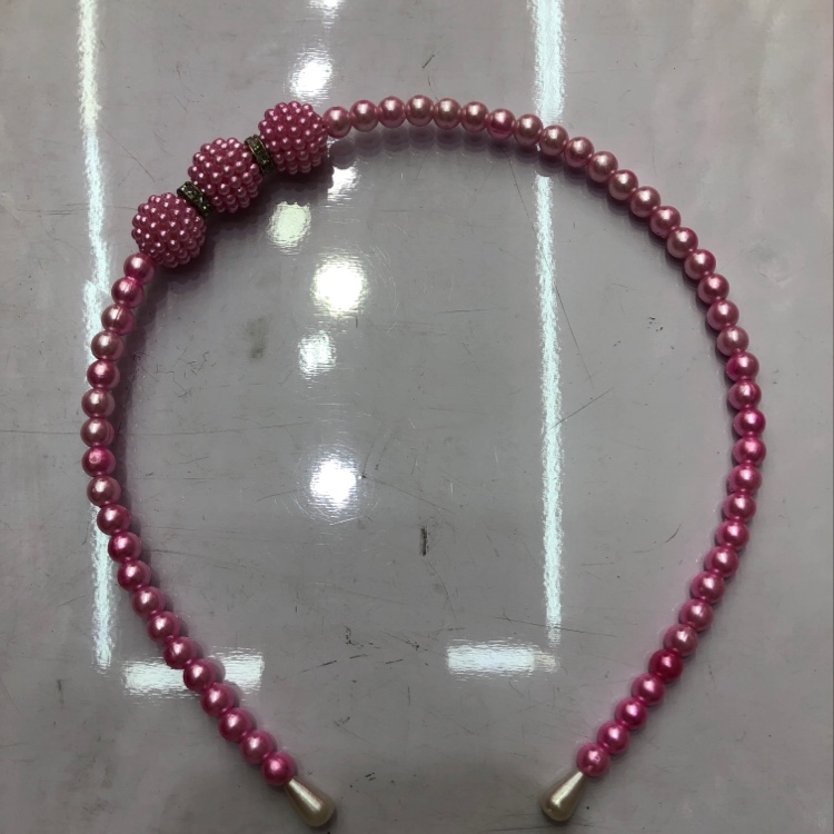 Arbutus bulb head clasp (pink) thumbnail