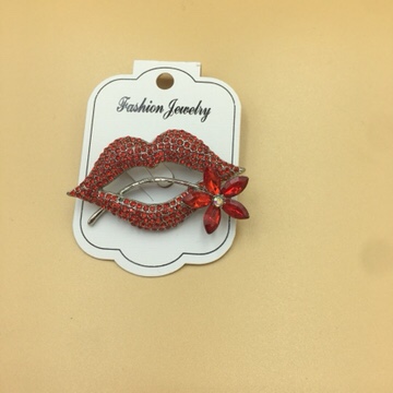 Lip brooch No. 3 waistband pin Item Picture