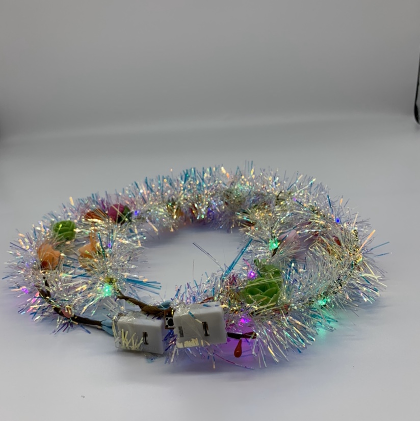 雨丝花环产品图