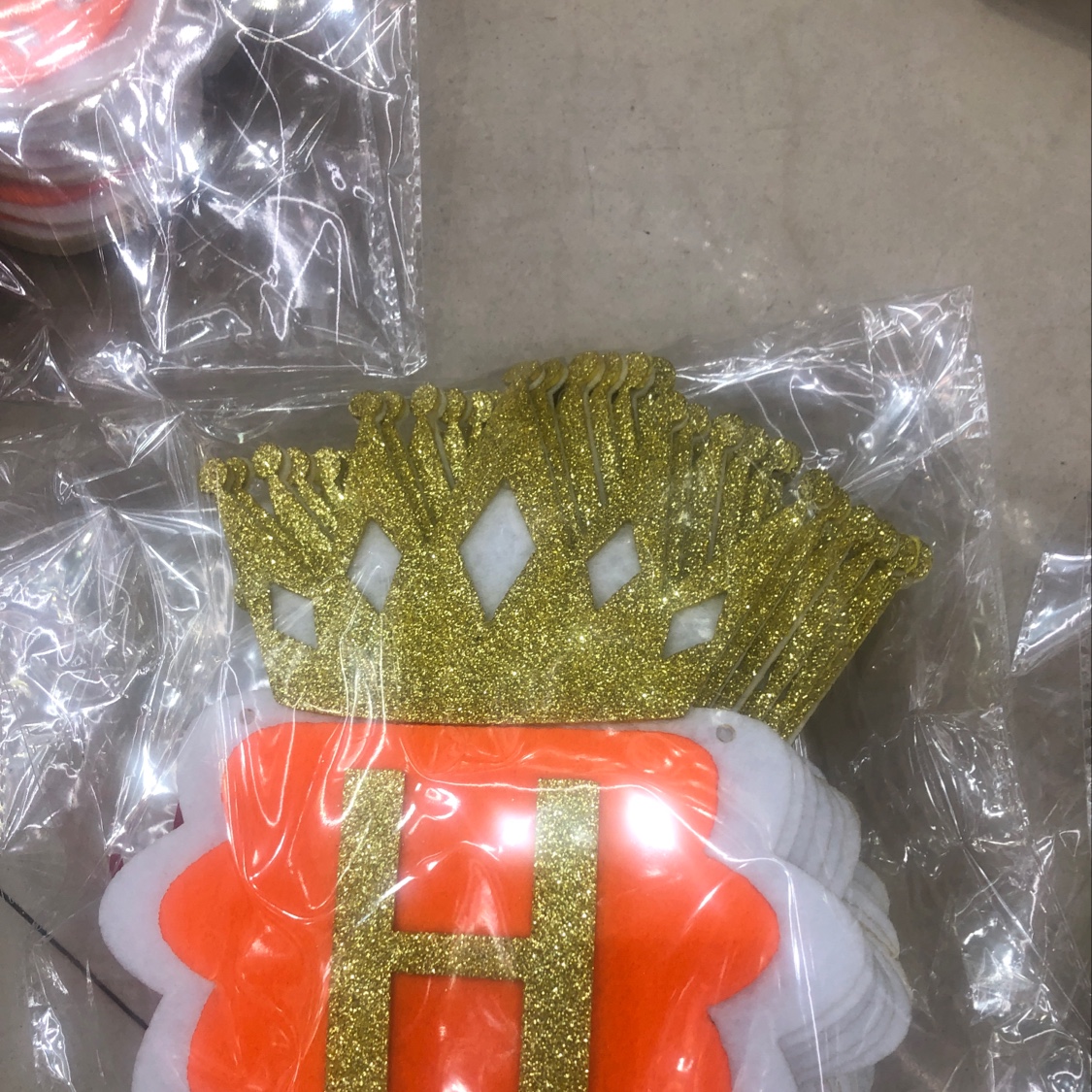 Wholesale of non-woven fabric three-dimensional hanging strips, decorative ribbons and ribbons 01