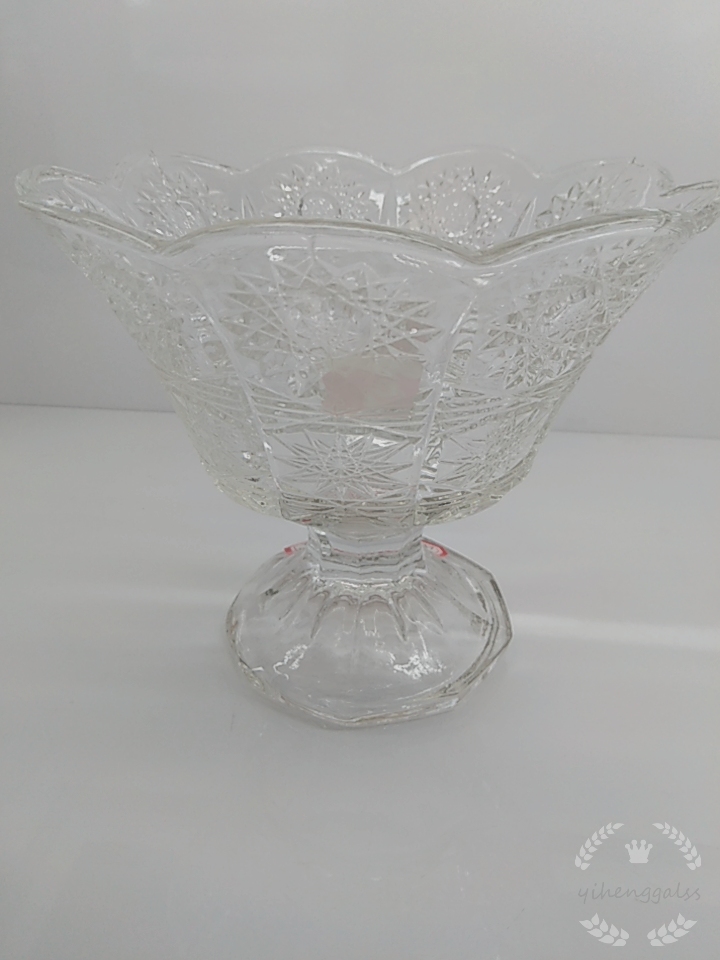 Factory direct sale of high-legged sunflower fruit salad Bowl 063 details Picture