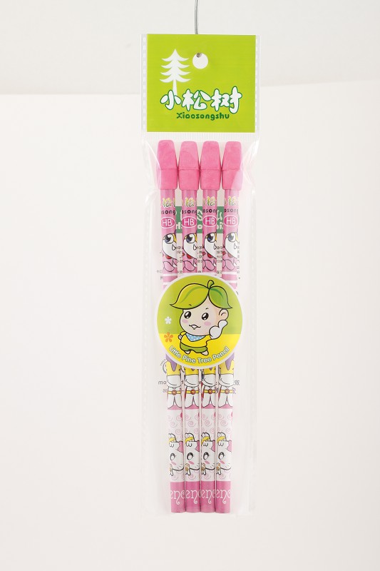 Yiwu quality student cartoon pencil factory direct sales, sample customization available HJ8504 detail image 3