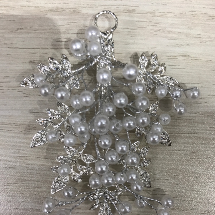 Alloy pearl hair clips